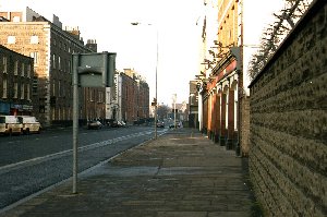 Strassenbild in Dublin